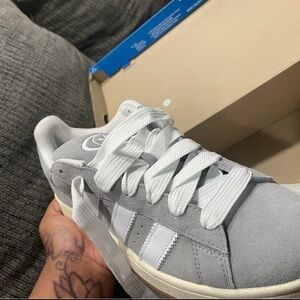 Grey adidas size 9